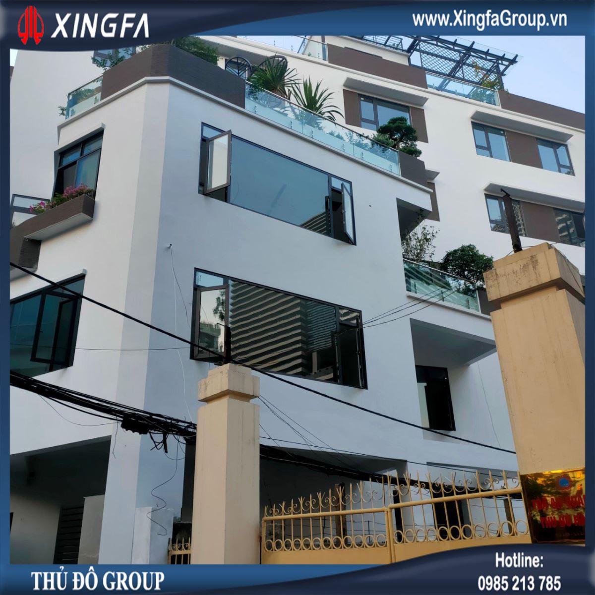 Thi Công Lắp Đặt Cửa Nhôm Xingfa Tại Xã Đàn, Đống Đa, Hà Nội