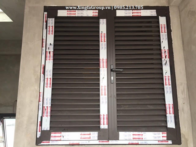 Mẫu Cửa Chớp Thoáng Nhôm Xingfa Đẹp Nhất Hiện Nay