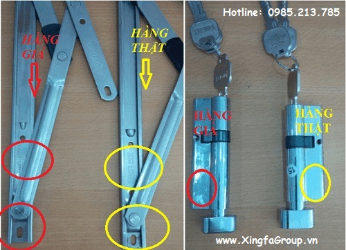 Báo Giá Phụ Kiện Cửa Nhôm XINGFA KINLONG Chính Hãng 100%