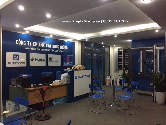 SHOWROOM CỬA NHÔM XINGFA HÀ NỘI – THỦ ĐÔ GROUP