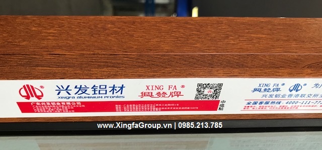 cửa-nhôm-xingfa-vân-gỗ