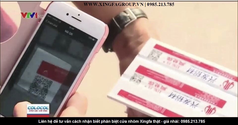 Phần mềm quét mã nhôm Xingfa