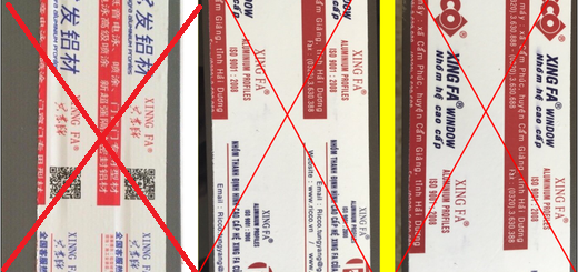 Cửa nhôm xingfa nhập khẩu chính hãng