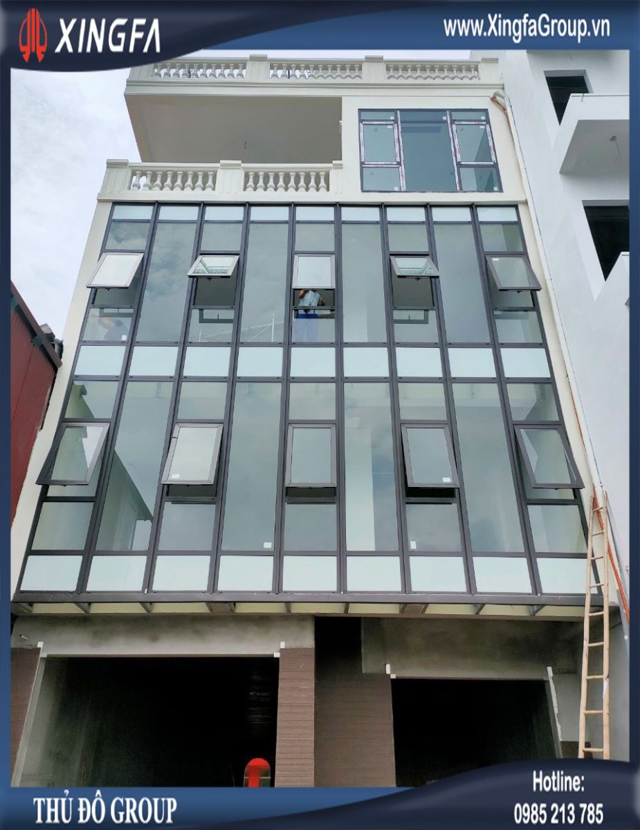 Thủ Đô Group Thi Công Cửa Nhôm XINGFA Tại Gia Lâm, Hà Nội