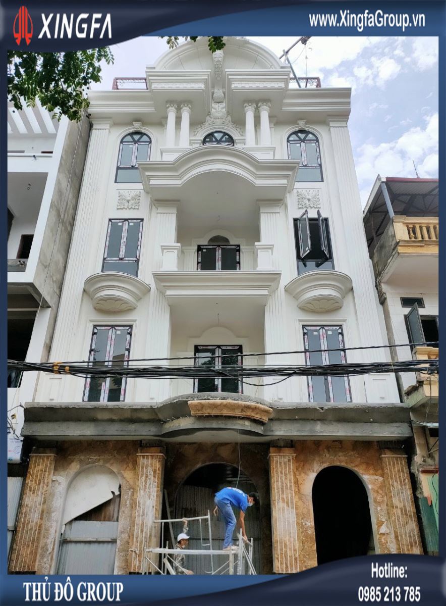 Thủ Đô Group Thi Công Cửa Nhôm XINGFA Tại Bát Tràng, Hà Nội