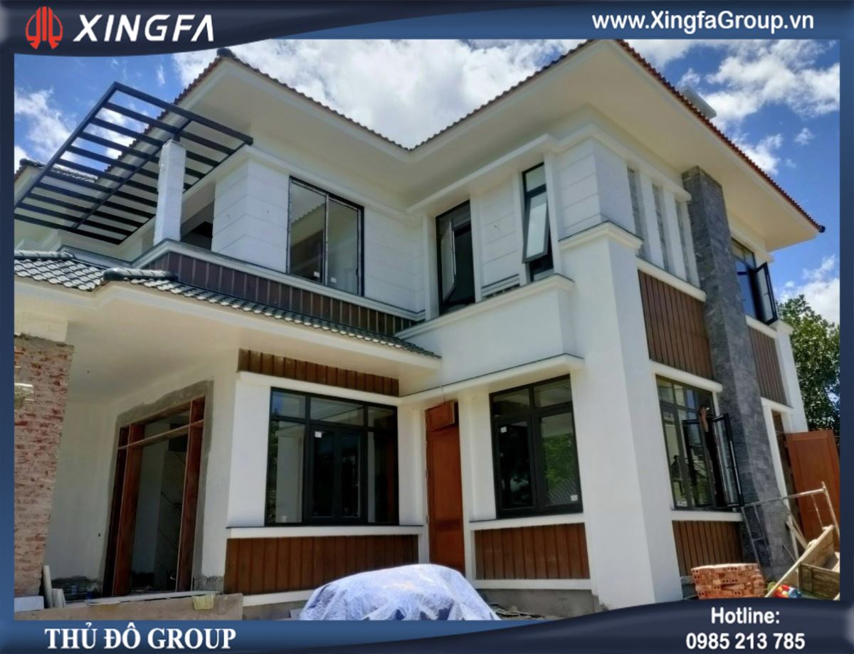 Thủ Đô Group Lắp Đặt Cửa Nhôm XINGFA Tại Quốc Oai, Hà Nội