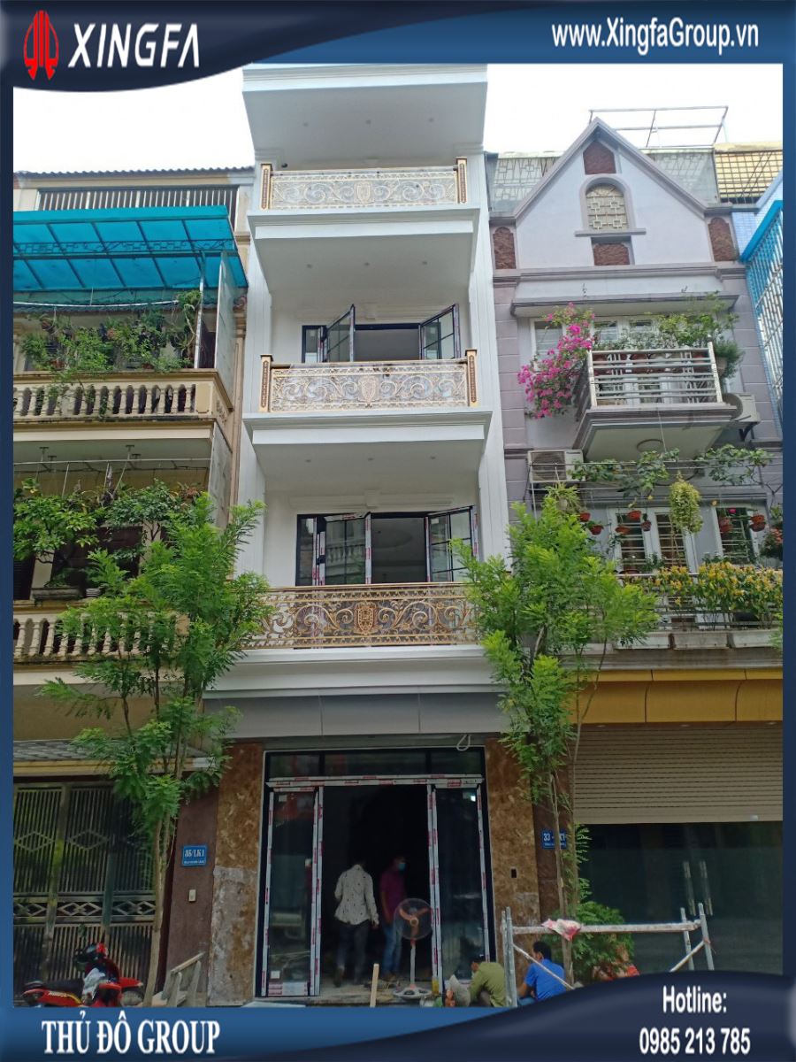 Thủ Đô Group Lắp Đặt Cửa Nhôm XINGFA Tại Tân Triều, Hà Đông, Hà Nội