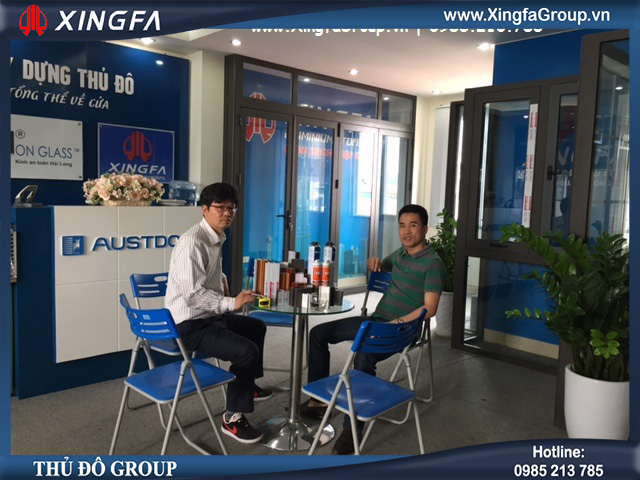 báo giá cửa nhôm xinhfa giá rẻ chính hãng