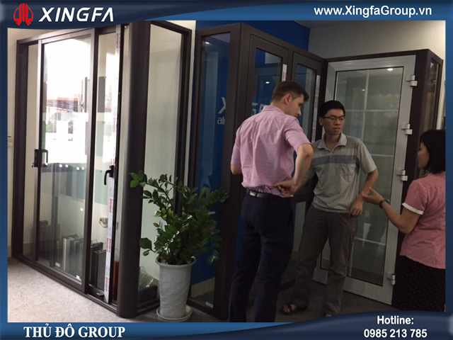 báo giá cửa nhôm xinhfa giá rẻ chất lượng đảm bảo