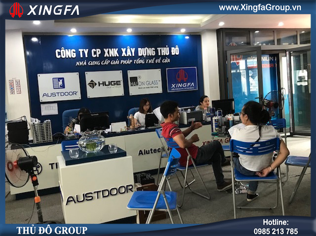 Tư vấn trực tiếp cho Quý khách hàng những chi tiết nhỏ nhất về cửa nhôm Xingfa nhập khẩu chính hãng 100%