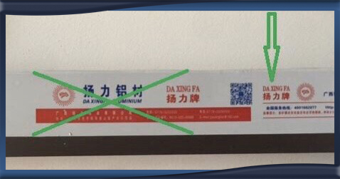 cửa nhôm xingfa giả nhái