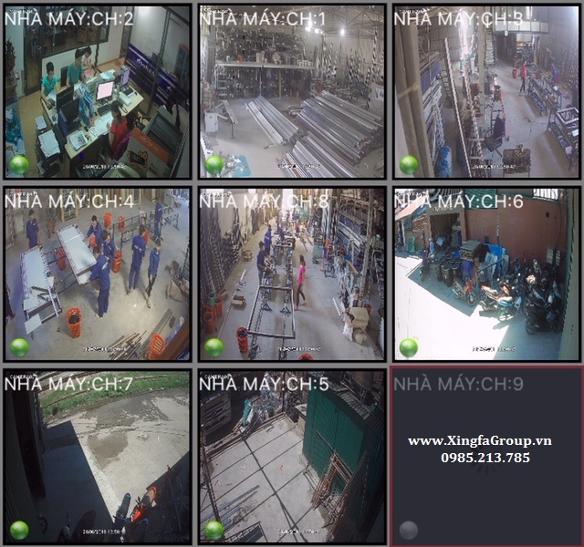 Quy mô nhà máy sản xuất cửa nhôm Xingfa của Thủ Đô Group với diện tích rộng hơn 5000 (m2)