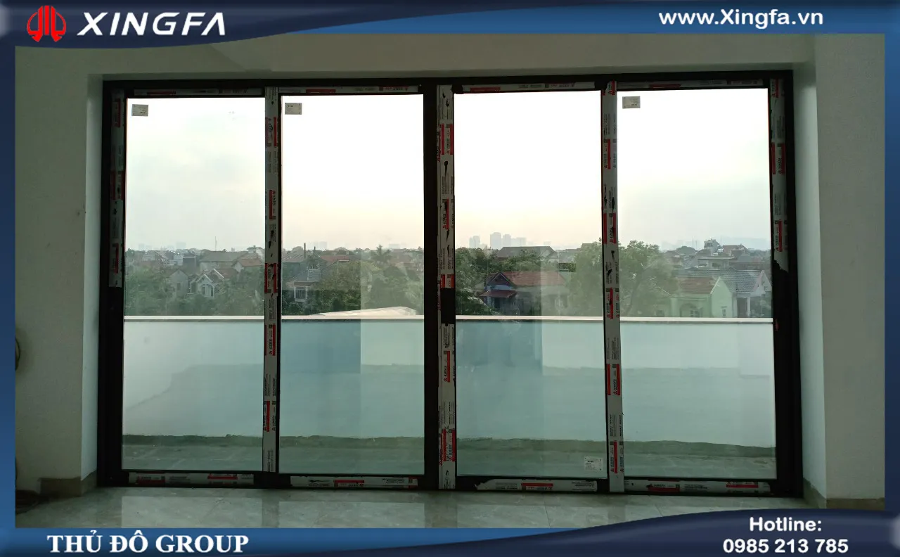 Thủ Đô Group Thi Công Lắp Đặt Cửa Nhôm XINGFA Tại Hoàng Mai, Hà Nội