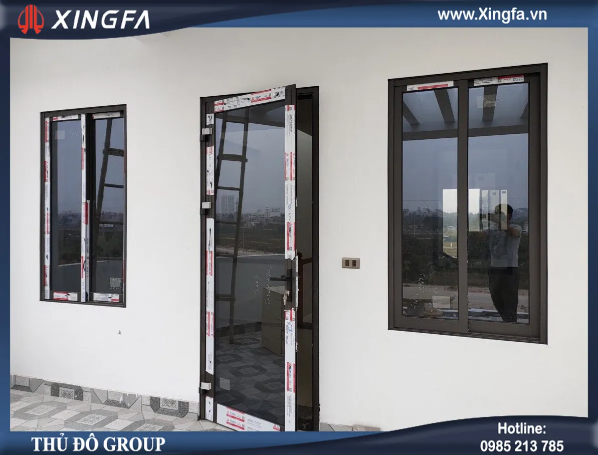 Thủ Đô Group Lắp Đặt Cửa Nhôm XINGFA Tại Thi Sách, Hai Bà Trưng, Hà Nội