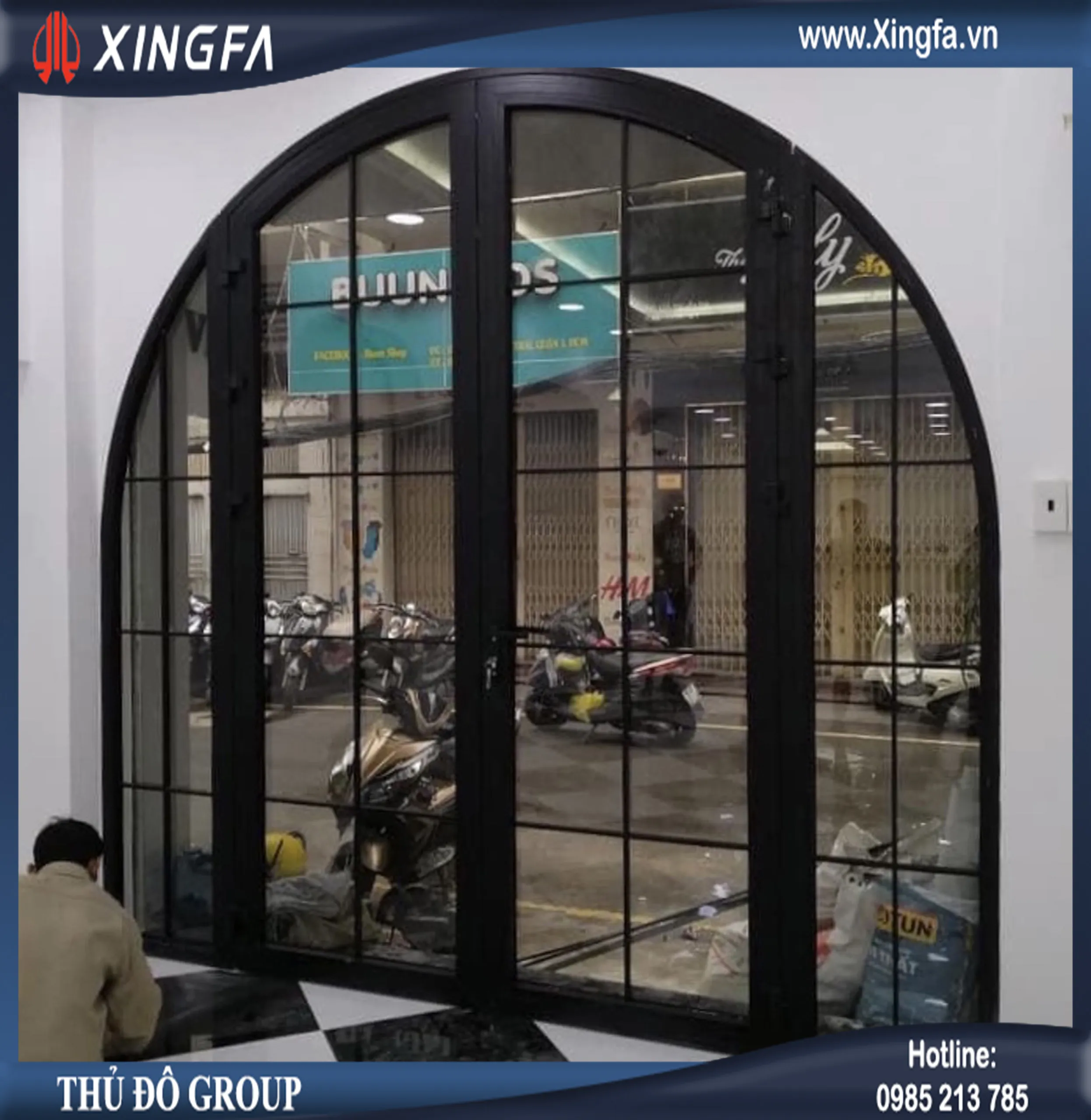 Thủ Đô Group Lắp Đặt Cửa Nhôm XINGFA Tại Kim Đồng, Hoàng Mai, Hà Nội