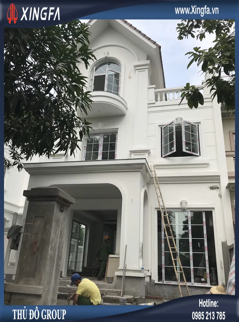 Thủ Đô Group Thi Công Cửa Nhôm Xingfa Tại Vân Canh, Hoài Đức, Hà Nội