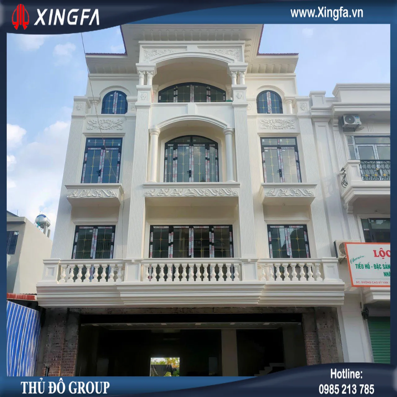 Thủ Đô Group Lắp Đặt Cửa Nhôm XINGFA Tại Việt Hưng, Long Biên, Hà Nội