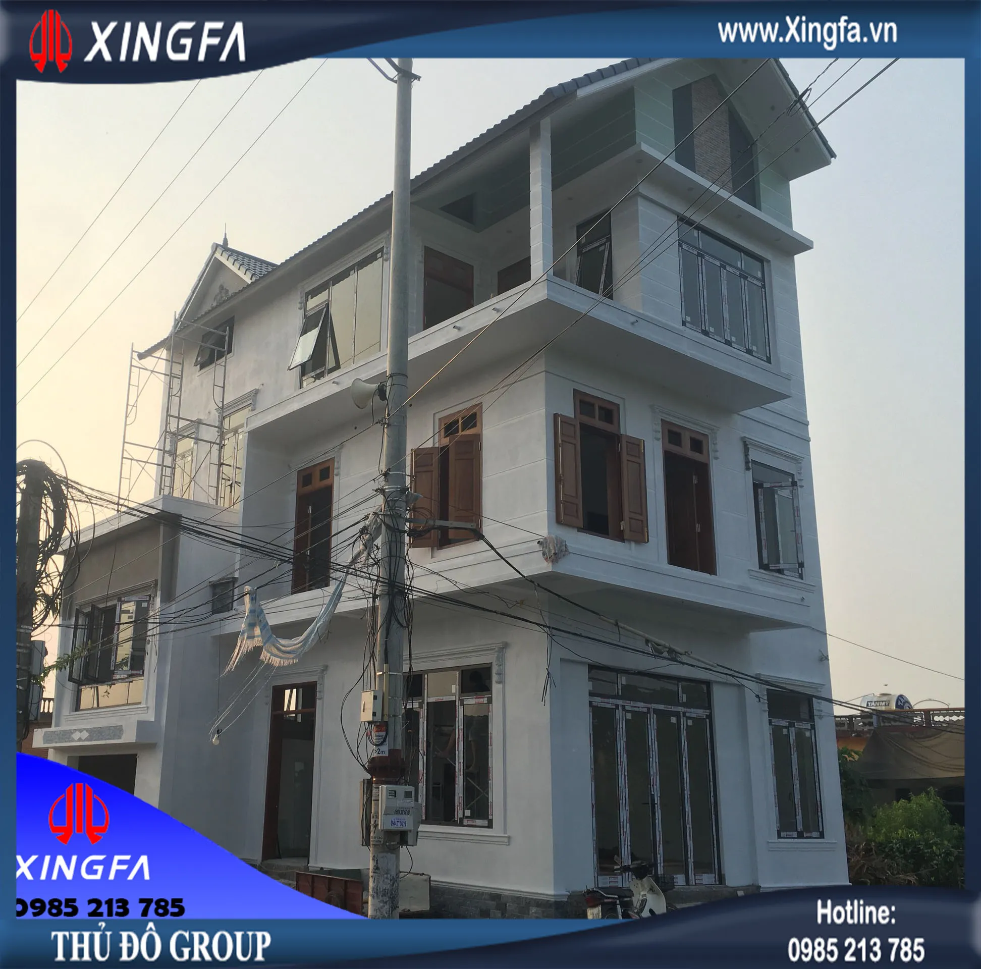 Cửa nhôm Xingfa có cách âm tuyệt đối Cửa nhôm Xingfa có cách âm tuyệt đối