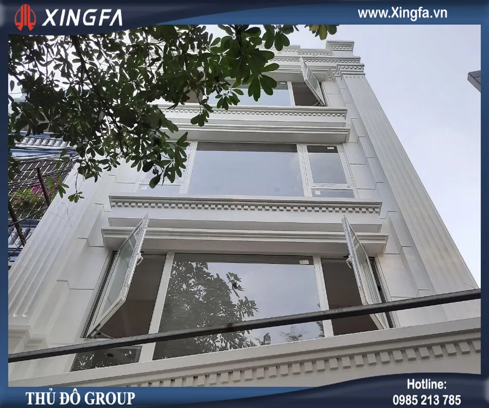 Thi công hạng mục công trình cửa nhôm Xingfa mầu ghi sẫm tại phố Sơn Tây, Quận Ba Đình, Hà Nội Thi công hạng mục công trình cửa nhôm Xingfa mầu ghi sẫm tại phố Sơn Tây, Quận Ba Đình, Hà Nội