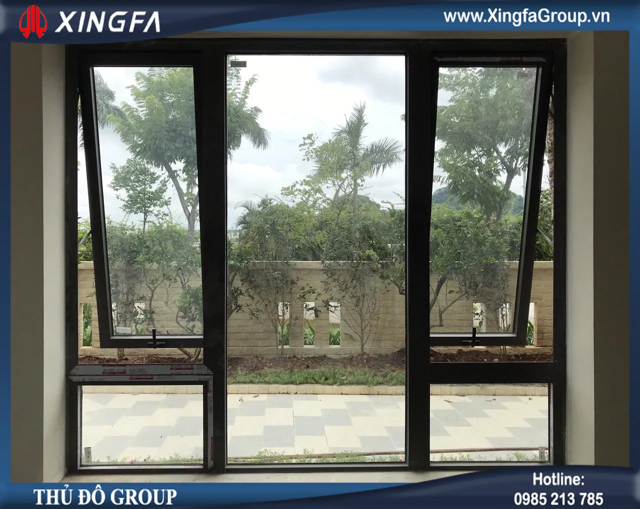 Báo giá cửa sổ nhôm Xingfa nhập khẩu chính hãng 100%