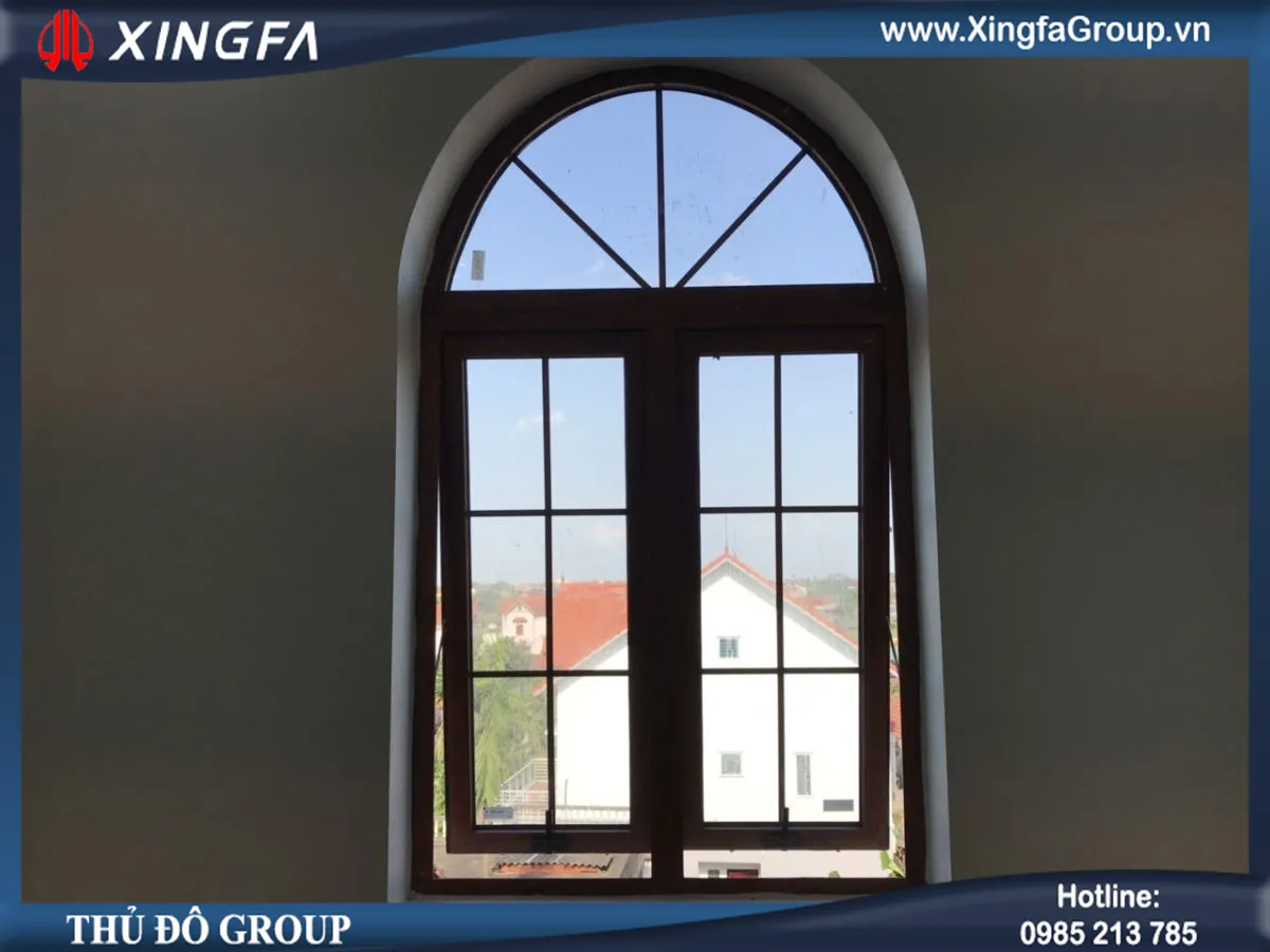 Các mẫu mở cửa thông dụng của cửa sổ nhôm hệ Xingfa nhập khẩu