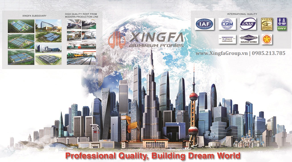 báo giá cửa nhôm xingfa