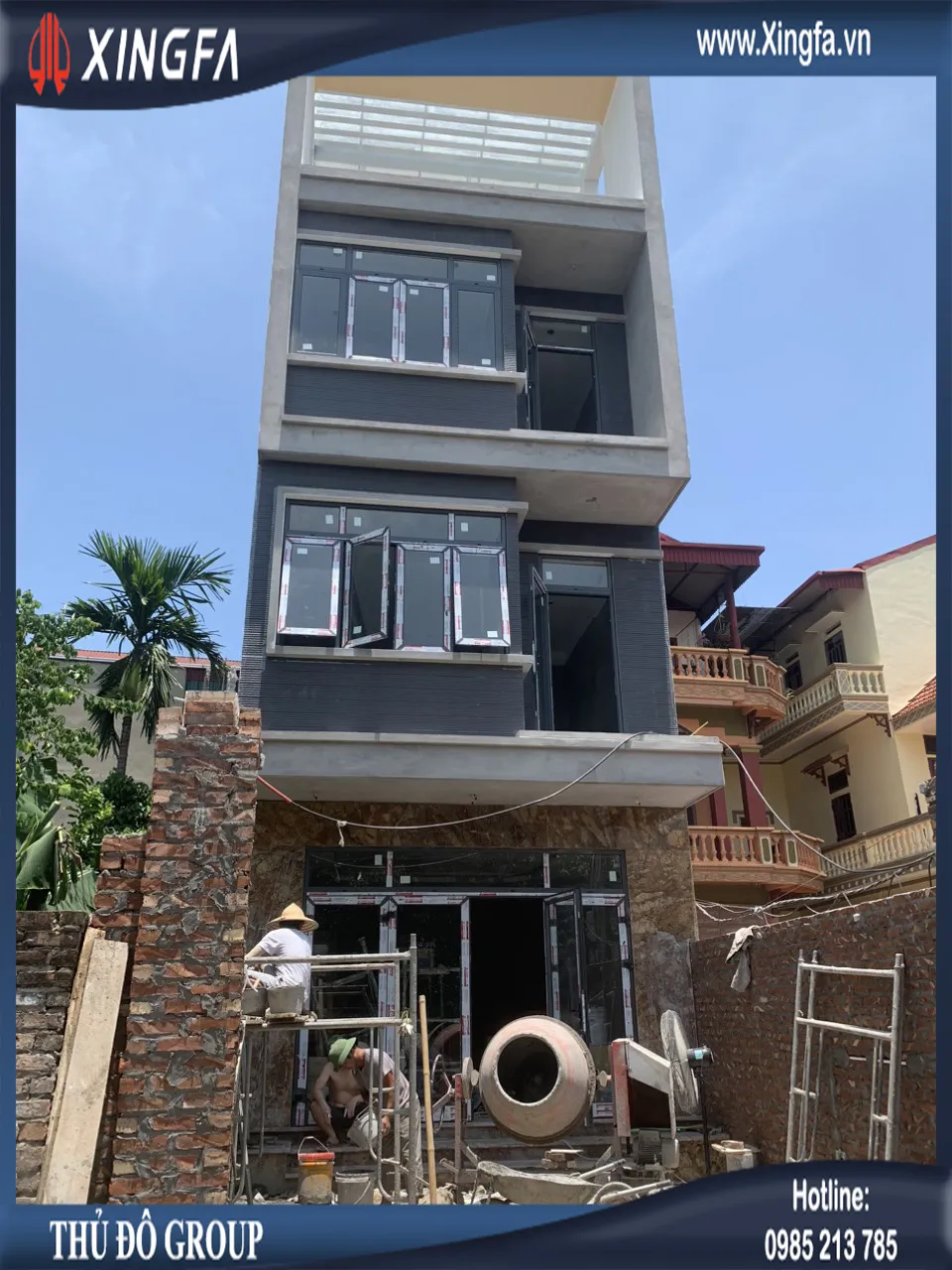 Công Ty Lắp Đặt Cửa Nhôm XINGFA Tại Biệt Thự Tam Đảo, Vĩnh Phúc