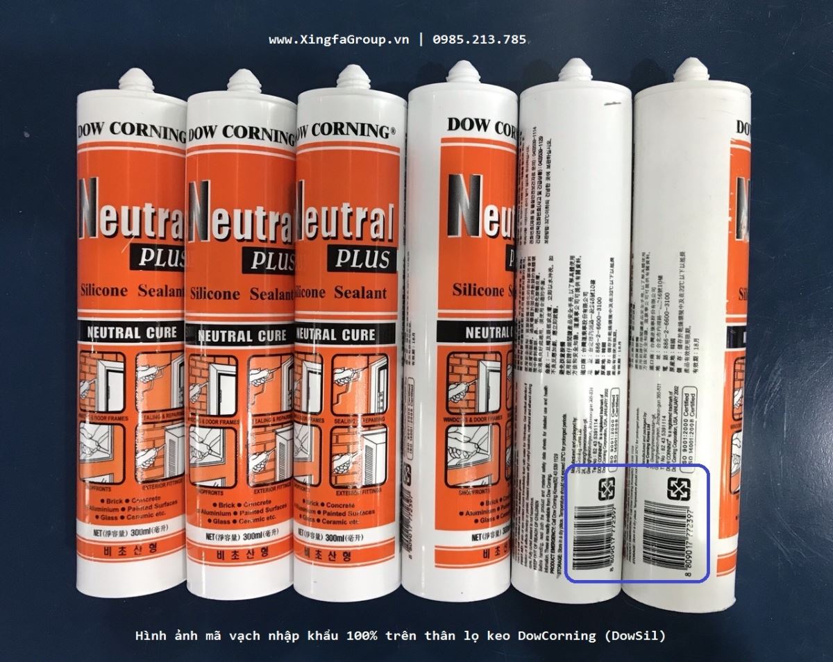 Hình ảnh keo DowCorning (DOW) nhập khẩu USA