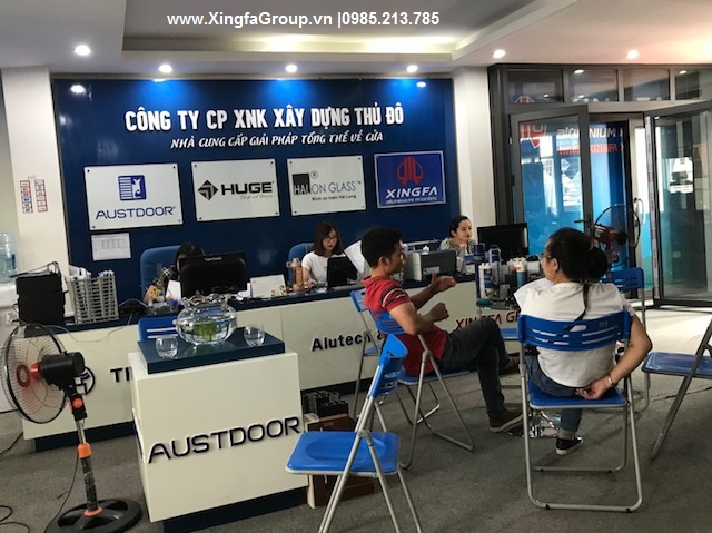 Tư vấn trực tiếp cho Quý khách hàng những chi tiết nhỏ nhất về cửa nhôm Xingfa nhập khẩu chính hãng 100%