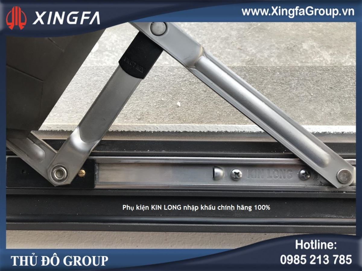Phụ kiện cửa nhôm Xingfa chính hãng - 2