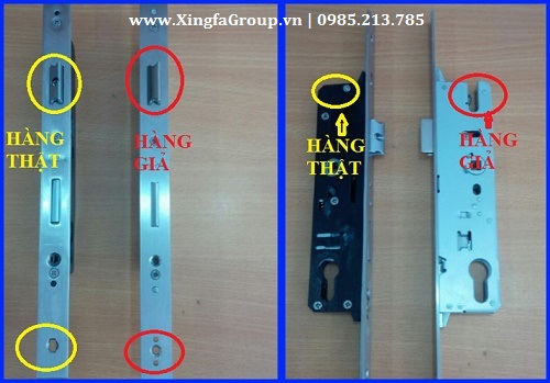 Phụ kiện cửa nhôm Xingfa chính hãng - 5