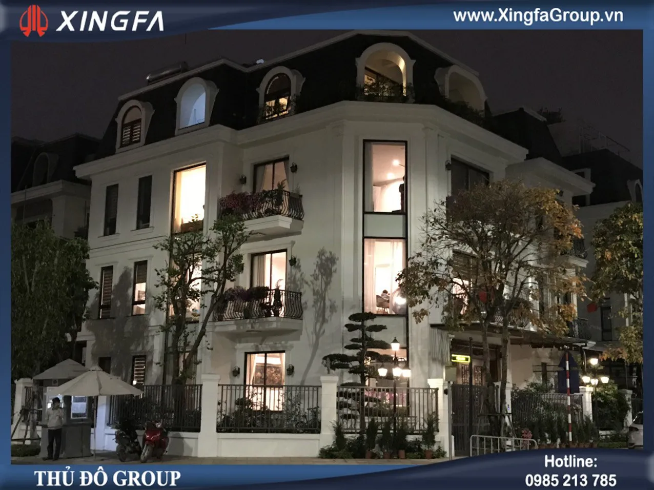 LẮP ĐẶT CỬA NHÔM XINGFA TẠI NHÀ HÀNG BUK BUK, MỸ ĐÌNH, HÀ NỘI