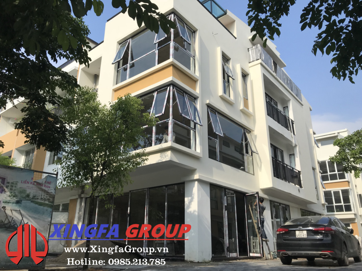 Công Trình Lắp Đặt Cửa Nhôm XINGFA Tại KĐT Ecopark Hưng Yên