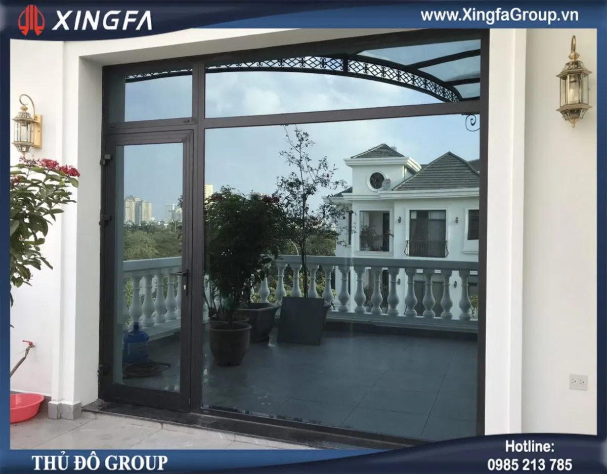 Những mẫu thiết kế cửa lạ mắt và hiếm có của dòng sản phẩm nhôm Xingfa cao cấp nhập khẩu