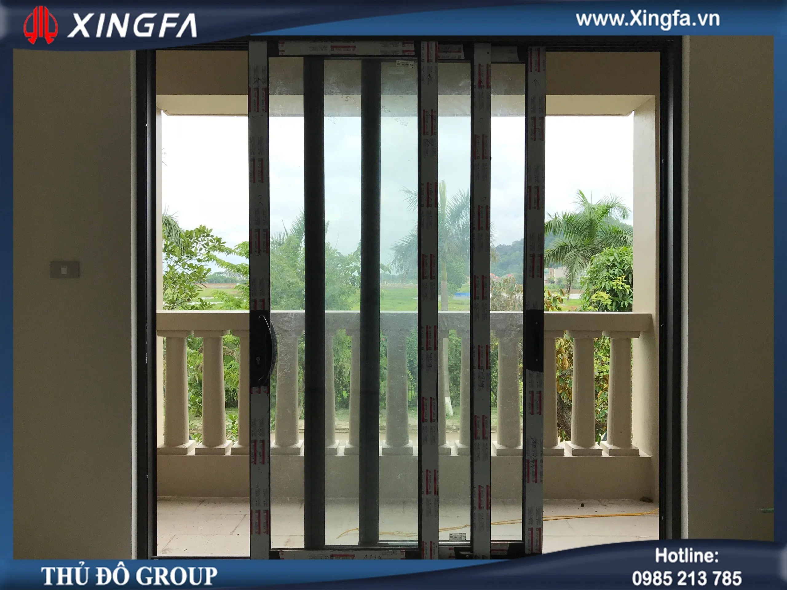 Hạng Mục Cửa Nhôm Xingfa Mở Trượt 3 Cánh 3 Ray Tại Vincom Bà Triệu Hạng Mục Cửa Nhôm Xingfa Mở Trượt 3 Cánh 3 Ray Tại Vincom Bà Triệu