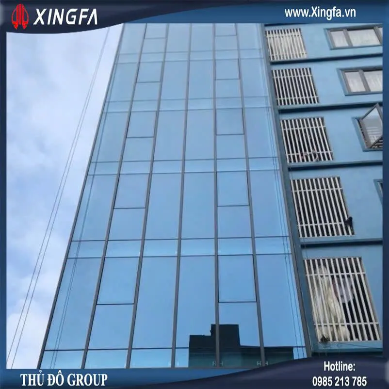 Hệ Vách Mặt Dựng Nhôm Kính Xingfa Nhập Khẩu Chính Hãng 100%