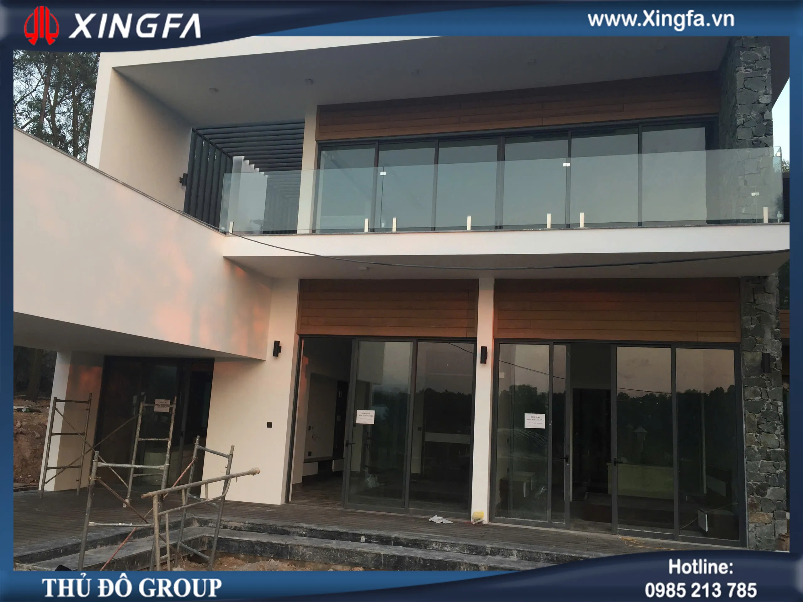 Công Trình Cửa Nhôm XINGFA Tại Võng La, Đông Anh, Hà Nội