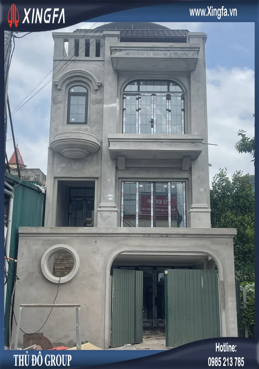 Công Trình Cửa Nhôm Xingfa Nhập Khẩu Tại Phố Nguyễn Cao