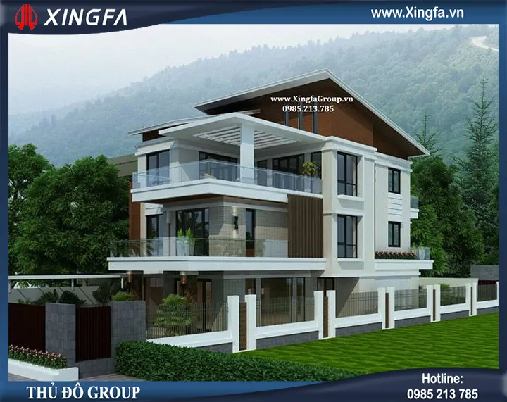 Cửa nhôm kính Xingfa cho biệt thự – Sang trọng và An toàn