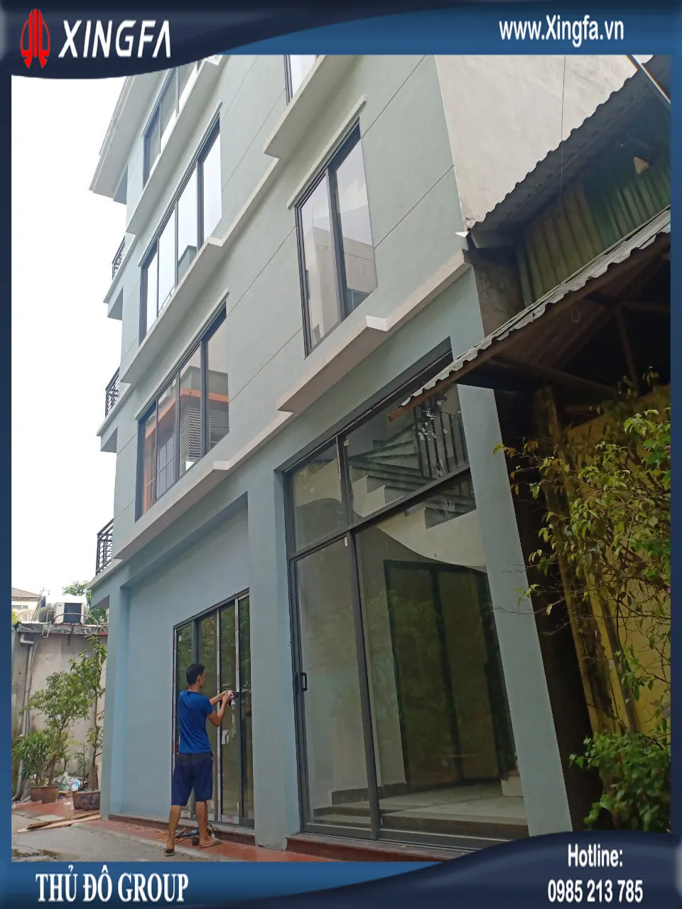 Cửa nhôm Xingfa – Công nghệ gia công CNC chính xác từng mm