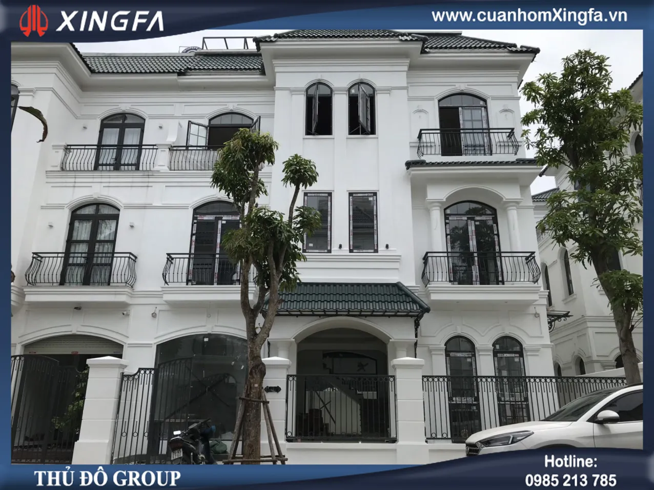 Những lưu ý quan trọng khi thi công cửa nhôm Xingfa