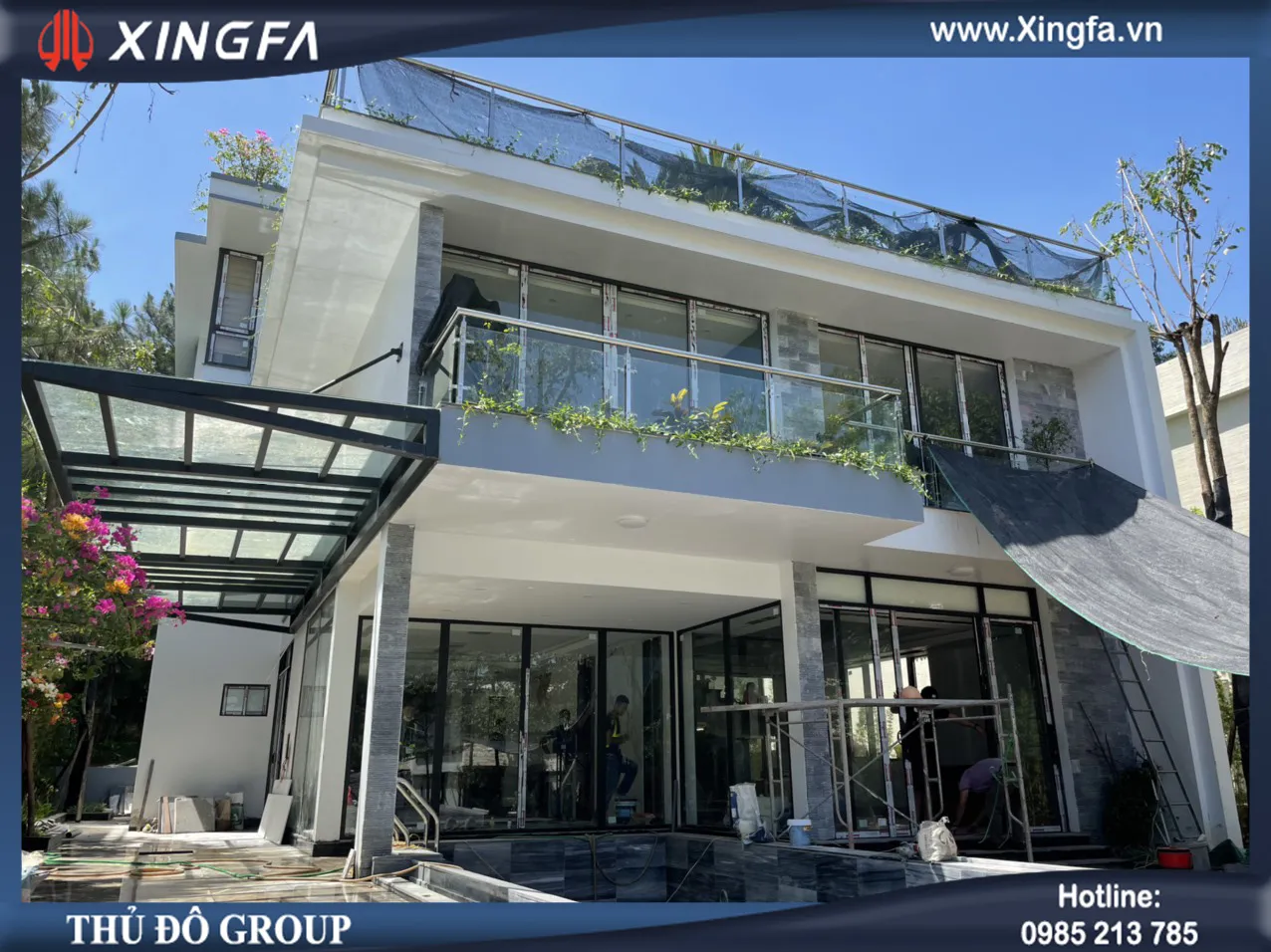 Cửa nhôm sang trọng – Tạo điểm nhấn cho không gian sống