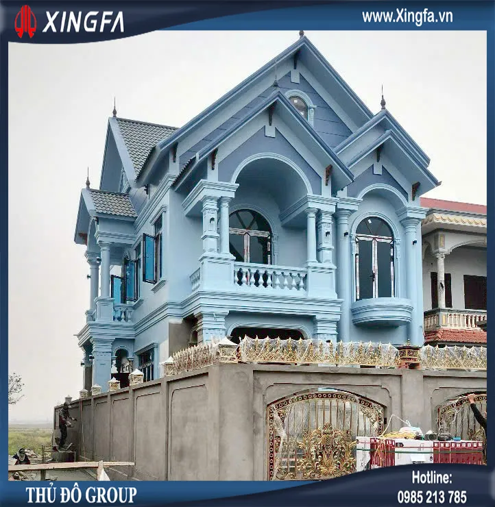 Cửa đi nhôm Xingfa mở quay – Lựa chọn hoàn hảo cho nhà phố