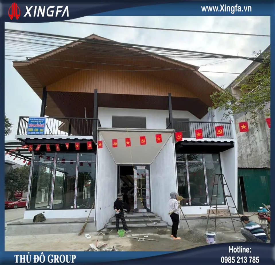 Thủ Đô Group Thi Công Lắp Đặt Cửa Nhôm Xingfa Nhập Khẩu Tại Thành Phố Yên Bái