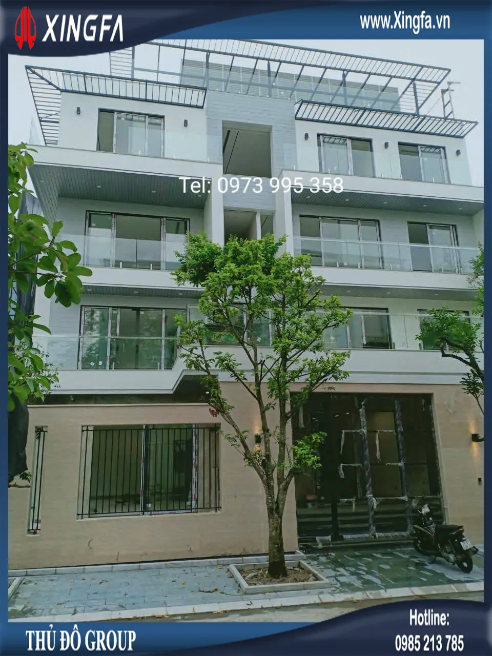 Cửa nhôm Xingfa chất lượng cho công trình hiện đại