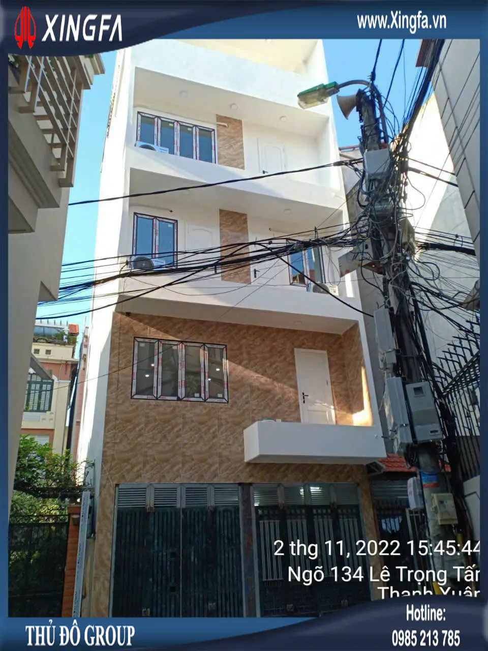 Mẫu cửa nhôm Xingfa cho ban công