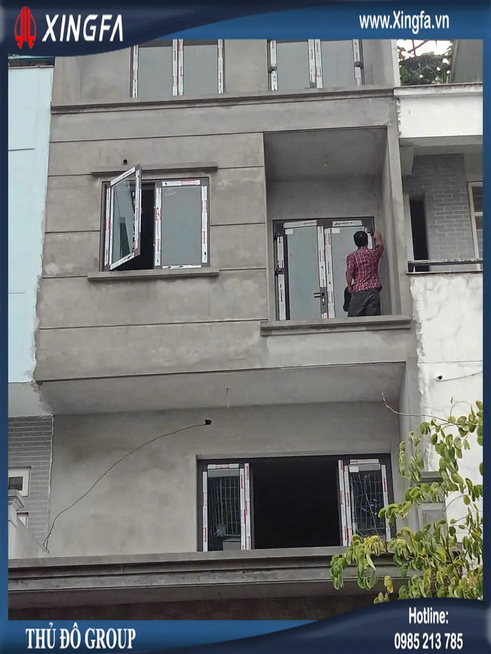 Cửa nhôm Xingfa – Không gian sống chuẩn châu Âu