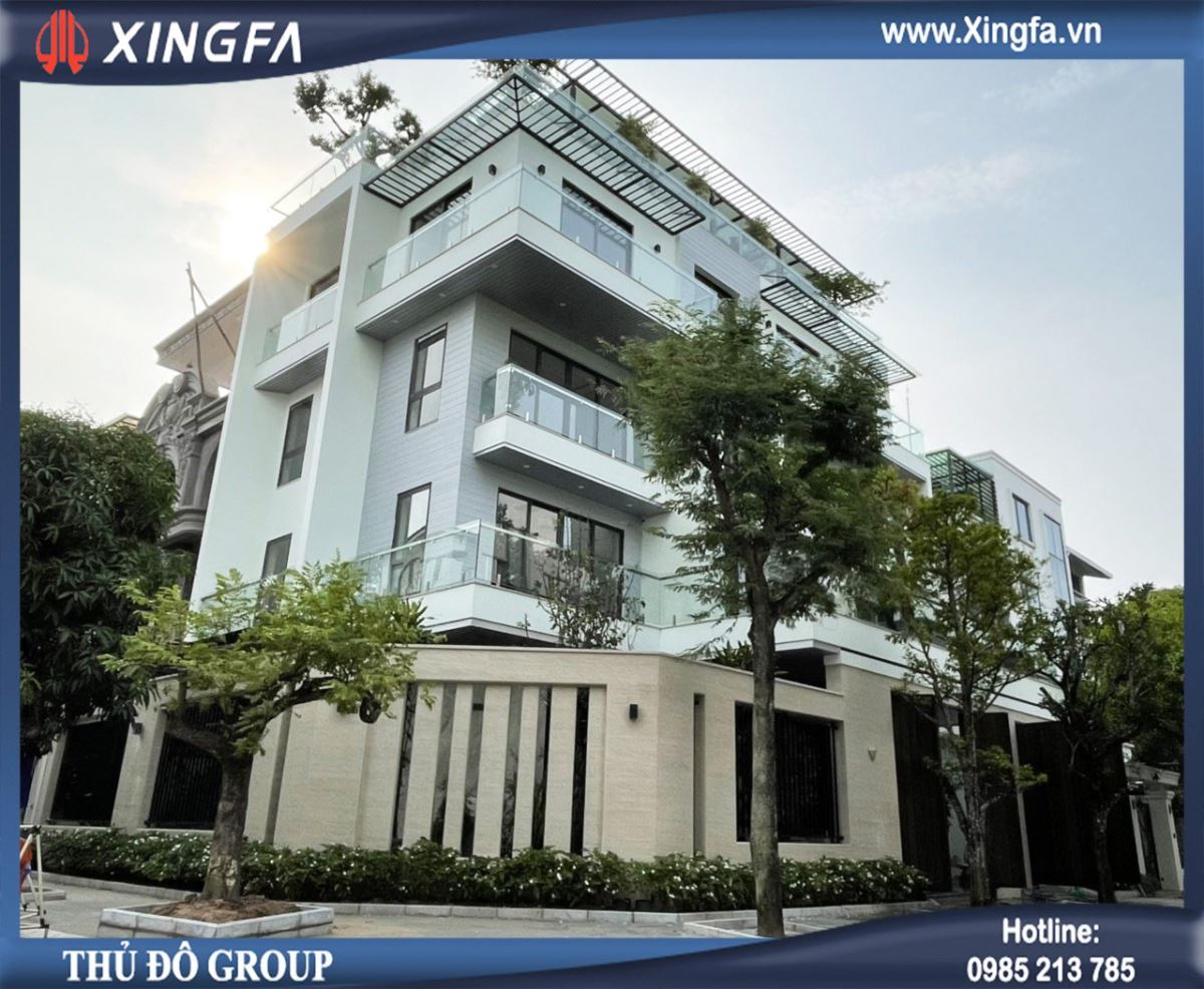 C&ocirc;ng tr&igrave;nh lắp đặt cửa nh&ocirc;m Xingfa tại Kh&aacute;ch sạn Minika tại Kim M&atilde;, Ba Đ&igrave;nh, H&agrave; Nội