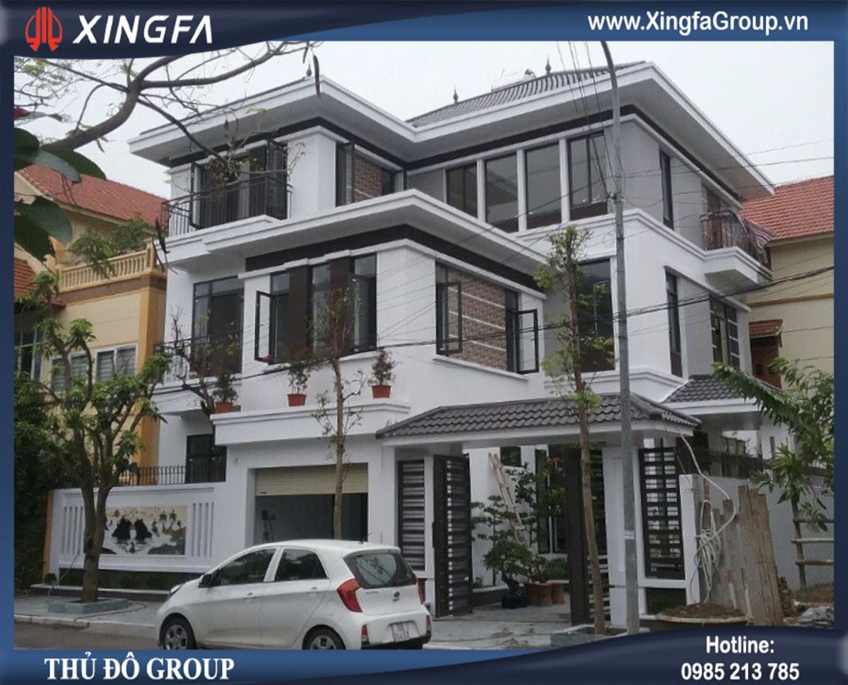 Thi c&ocirc;ng lắp đặt hạng mục cửa nh&ocirc;m Xingfa tại nh&agrave; anh Khanh ở Kỳ B&aacute;, Th&agrave;nh phố Th&aacute;i B&igrave;nh