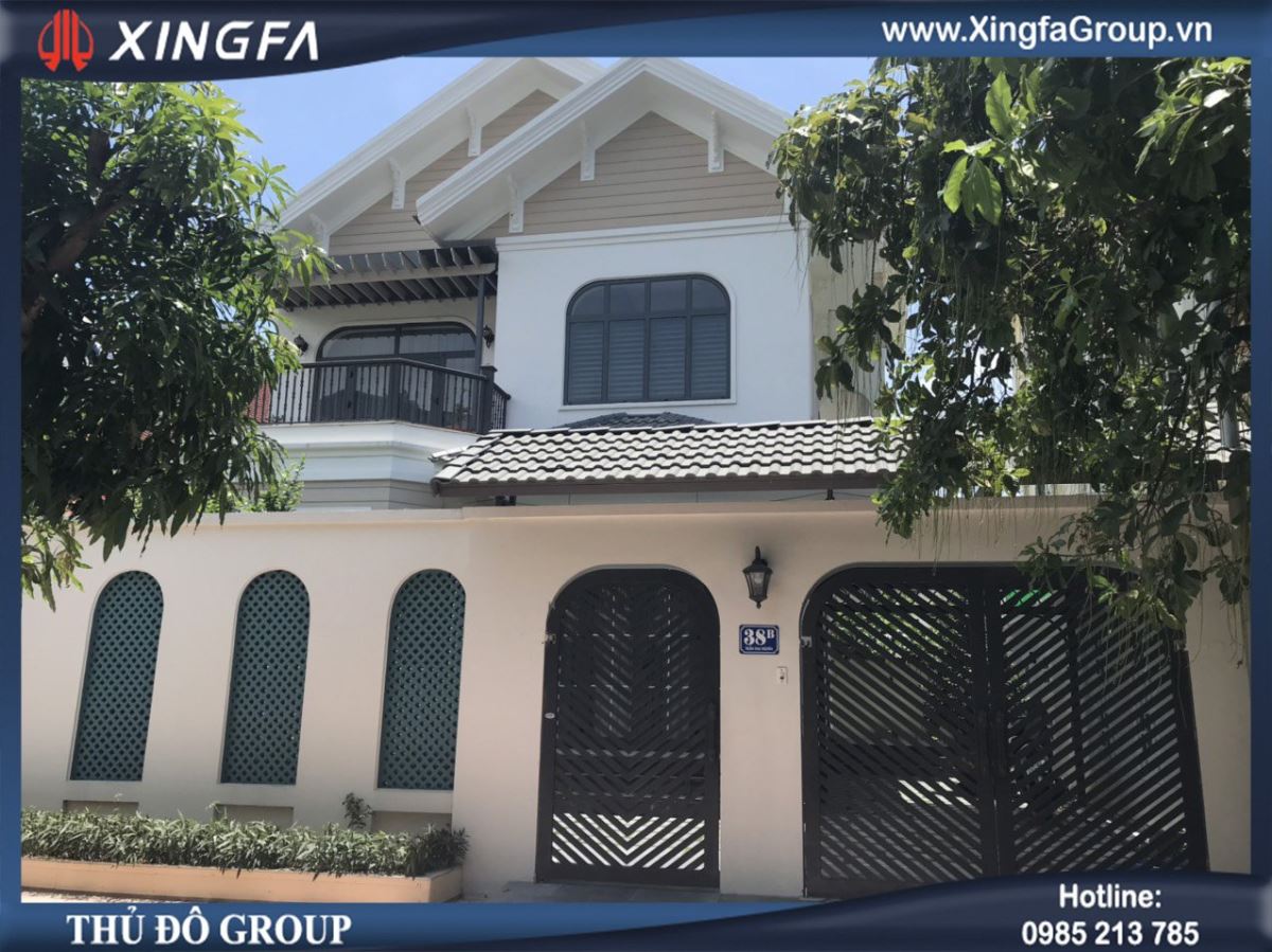 C&ocirc;ng tr&igrave;nh thi c&ocirc;ng lắp đặt cửa nh&ocirc;m Xingfa tại nh&agrave; anh Phương ở 39 Trần Đại Nghĩa, Tp Nam Định